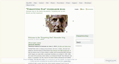 Desktop Screenshot of forgettingdad.wordpress.com