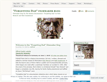 Tablet Screenshot of forgettingdad.wordpress.com