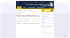 Desktop Screenshot of cerculmihaipop.wordpress.com