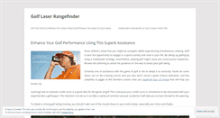 Desktop Screenshot of laserrangefindersgolf.wordpress.com