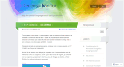 Desktop Screenshot of congregajovem.wordpress.com