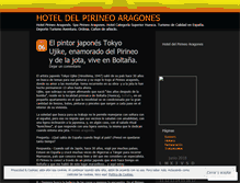 Tablet Screenshot of hoteldelpirineoaragones.wordpress.com