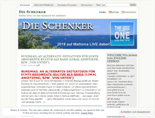 Tablet Screenshot of dieschenker.wordpress.com