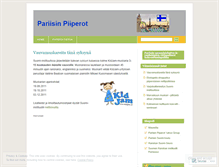 Tablet Screenshot of pariisinpiiperot.wordpress.com