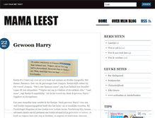Tablet Screenshot of mamaleest.wordpress.com