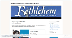 Desktop Screenshot of bethlehemumcbufordga.wordpress.com