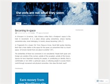 Tablet Screenshot of culturalblog.wordpress.com