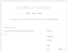 Tablet Screenshot of alidoodles.wordpress.com