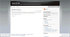Desktop Screenshot of etapedutom.wordpress.com
