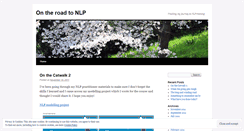 Desktop Screenshot of new2nlp.wordpress.com