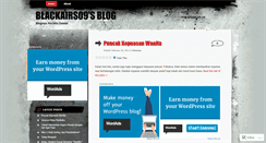 Desktop Screenshot of blackairs09.wordpress.com