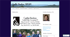 Desktop Screenshot of cahcpa.wordpress.com