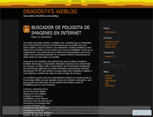 Tablet Screenshot of drago574.wordpress.com