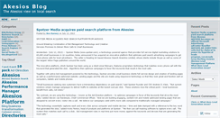 Desktop Screenshot of akesios.wordpress.com