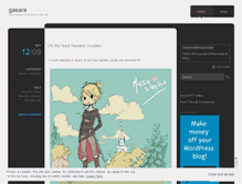 Tablet Screenshot of gasara.wordpress.com