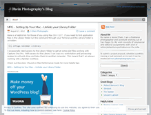 Tablet Screenshot of jdheinphotography.wordpress.com