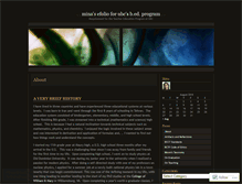 Tablet Screenshot of nozarm.wordpress.com