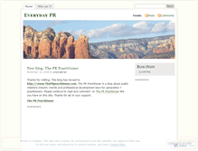Tablet Screenshot of everydaypr.wordpress.com