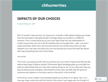 Tablet Screenshot of chhunwrites.wordpress.com