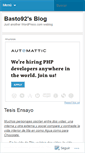 Mobile Screenshot of basto92.wordpress.com
