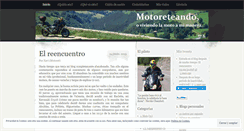 Desktop Screenshot of motoreteando.wordpress.com