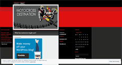 Desktop Screenshot of motocrossdestination.wordpress.com