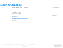 Tablet Screenshot of dorinandreescu.wordpress.com