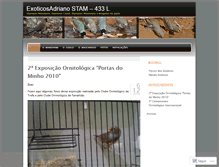 Tablet Screenshot of exoticosdoadriano.wordpress.com