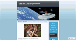 Desktop Screenshot of cosmonic.wordpress.com