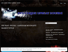 Tablet Screenshot of djsclique.wordpress.com