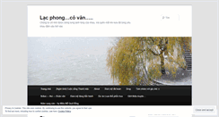 Desktop Screenshot of lacphongcovan.wordpress.com