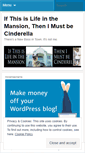 Mobile Screenshot of lifeinthemansion.wordpress.com
