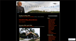 Desktop Screenshot of bishshatchat.wordpress.com