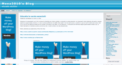 Desktop Screenshot of meea2010.wordpress.com