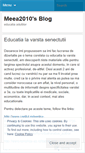 Mobile Screenshot of meea2010.wordpress.com