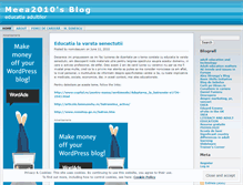Tablet Screenshot of meea2010.wordpress.com