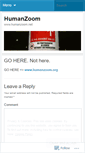 Mobile Screenshot of humanzoom.wordpress.com