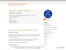 Tablet Screenshot of npltech.wordpress.com