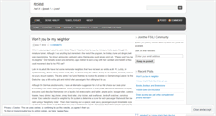 Desktop Screenshot of fisili.wordpress.com