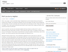 Tablet Screenshot of fisili.wordpress.com