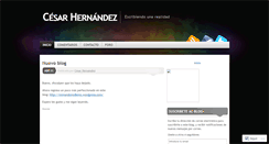 Desktop Screenshot of cesarhernadezblog.wordpress.com