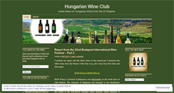 Desktop Screenshot of hungarianwineclub.wordpress.com