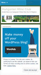 Mobile Screenshot of hungarianwineclub.wordpress.com