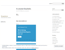 Tablet Screenshot of enachele.wordpress.com