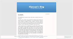 Desktop Screenshot of nlancast.wordpress.com