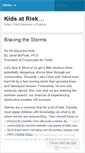 Mobile Screenshot of kidsatrisk.wordpress.com