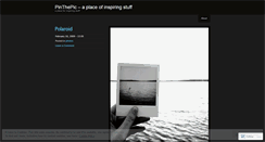 Desktop Screenshot of pinthepic.wordpress.com