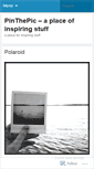 Mobile Screenshot of pinthepic.wordpress.com