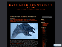 Tablet Screenshot of darklordbunnykins.wordpress.com