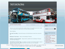 Tablet Screenshot of northeastbusnews.wordpress.com